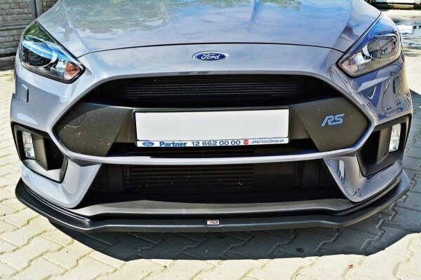 Maxton Design Front extension V.4 black gloss - Ford Focus RS MK3