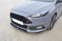 Maxton Design Front extension black gloss - Ford Focus ST...