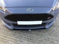 Maxton Design Front extension black gloss - Ford Focus ST MK3 FL (Cupra )