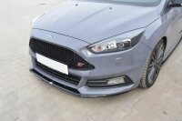 Maxton Design Frontansatz schwarz Hochglanz - Ford Focus ST MK3 FL (Cupra )