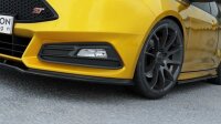 Maxton Design Front extension V.1 black gloss - Ford Focus ST MK3 FL