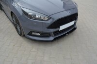 Maxton Design Frontansatz V.2 schwarz Hochglanz - Ford Focus ST MK3 FL