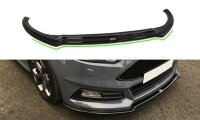 Maxton Design Front extension V.3 black gloss - Ford...