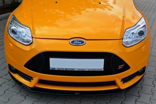 Maxton Design Frontansatz V.2 schwarz Hochglanz - Ford Focus ST MK3