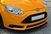 Maxton Design Front extension V.2 black gloss - Ford Focus ST MK3