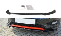 Maxton Design Frontansatz V.2 schwarz Hochglanz - Ford...