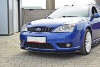 Maxton Design Front extension black gloss - Ford Mondeo MK3 ST220