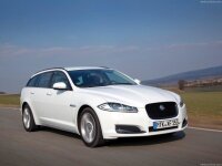 Maxton Design Front extension black gloss - Jaguar XF X250 Facelift