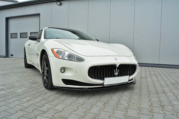 Maxton Design Frontansatz schwarz Hochglanz - Maserati Gran Turismo 2007-2011