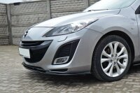 Maxton Design Frontansatz schwarz Hochglanz - Mazda 3 MK2...