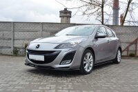 Maxton Design Frontansatz schwarz Hochglanz - Mazda 3 MK2 Sport (Pre-Facelift)