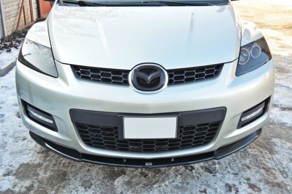 Maxton Design Front extension black gloss - Mazda CX-7