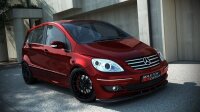 Maxton Design Frontansatz schwarz Hochglanz - Mercedes...