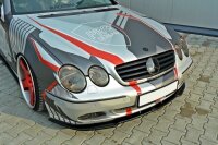 Maxton Design Front extension black gloss - Mercedes CL-Class C215