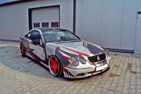 Maxton Design Front extension black gloss - Mercedes CL-Class C215