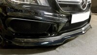 Maxton Design Front extension V.1 black gloss - Mercedes...