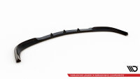 Maxton Design Front extension black gloss - Mercedes CLK W 209 for Standard bumper