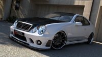 Maxton Design Front extension black gloss - Mercedes CLK...