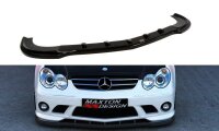 Maxton Design Front extension black gloss - Mercedes CLK...