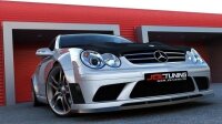 Maxton Design Front extension black gloss - Mercedes CLK...