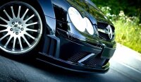 Maxton Design Front extension black gloss - Mercedes CLK...