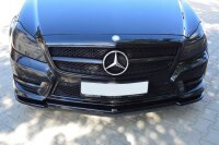 Maxton Design Frontansatz schwarz Hochglanz - Mercedes CLS C218 AMG-Line