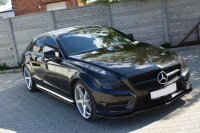 Maxton Design Frontansatz schwarz Hochglanz - Mercedes CLS C218 AMG-Line