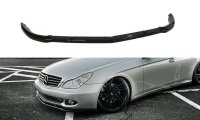 Maxton Design Front extension black gloss - Mercedes CLS...