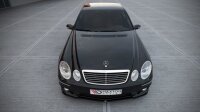 Maxton Design Front extension black gloss - Mercedes E...