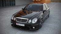 Maxton Design Front extension black gloss - Mercedes E W211 AMG Facelift