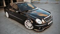 Maxton Design Front extension black gloss - Mercedes E...