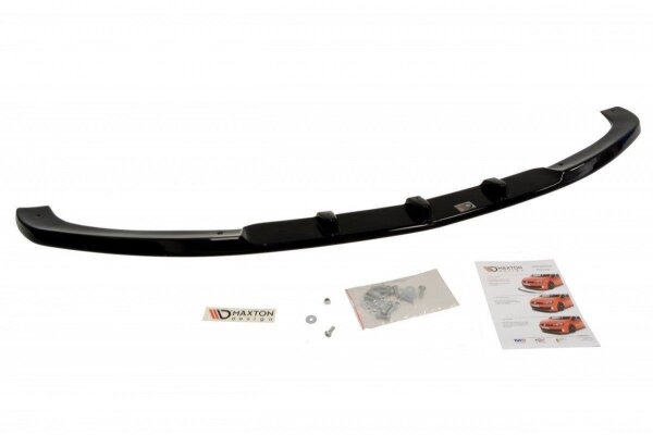 Maxton Design Front extension black gloss - Mercedes GLK W204 (for Standard bumper)