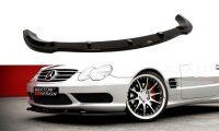 Maxton Design Front extension black gloss - Mercedes SL...