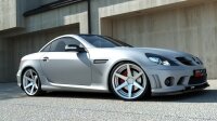 Maxton Design Front extension black gloss - Mercedes SLK...