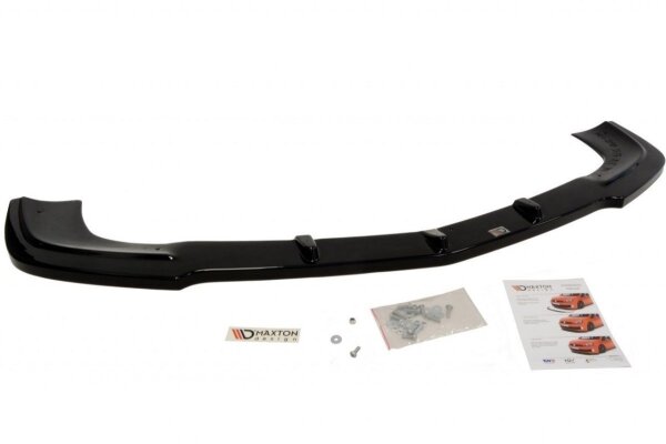 Maxton Design Front extension black gloss - Mercedes SLK R172 Standard/AMG