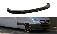 Maxton Design Front extension black gloss - Mercedes...