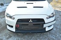 Maxton Design Frontansatz V.2 schwarz Hochglanz - Mitsubishi Lancer Evo X