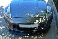 Maxton Design Front extension black gloss - Nissan 370Z