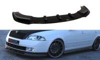 Maxton Design Front extension black gloss - Skoda Octavia...