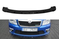 Maxton Design Front extension V.1 black gloss - Skoda...