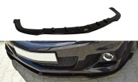 Maxton Design Front extension black gloss - Opel Astra H...