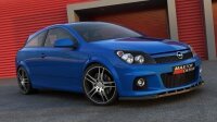 Maxton Design Front extension black gloss - Opel Astra H (for OPC / VXR)