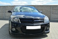 Maxton Design Front extension black gloss - Opel Astra H OPC / VXR Nurburg