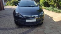 Maxton Design Front extension black gloss - Opel Astra GTC