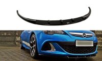 Maxton Design Front extension black gloss - Opel Astra J...