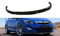 Maxton Design Front extension black gloss - Opel Astra J (pre-Facelift)