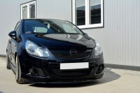 Maxton Design Frontansatz schwarz Hochglanz - Opel Corsa...