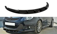 Maxton Design Front extension black gloss - Opel Corsa D...