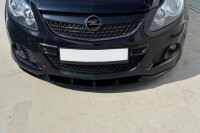 Maxton Design Front extension black gloss - Opel Corsa D NÜRBURG (for OPC / VXR bumper)