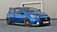 Maxton Design Front extension black gloss - Opel Corsa E OPC / VXR